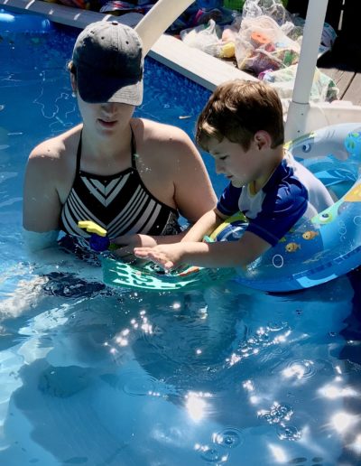 Occupational pool therapy at Sumlar Therapy Services, Inc